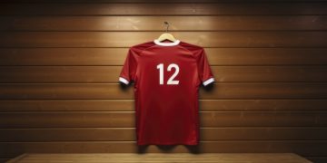 football jersey number