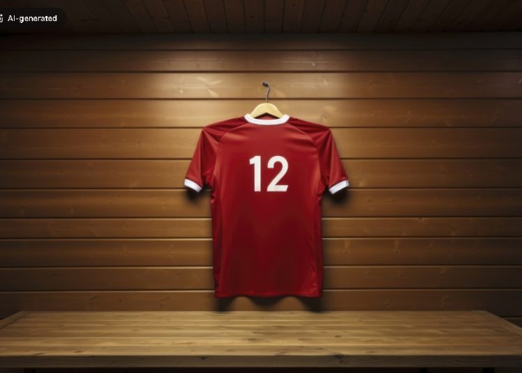 football jersey number